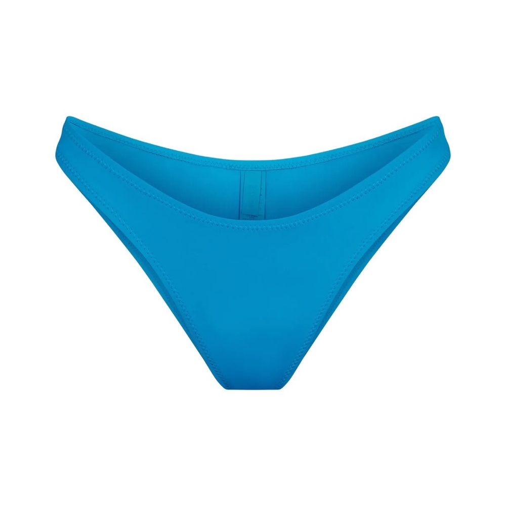 SWIM CHEEKY TANGA BOTTOMS | TURQUOISE - SKIMS - M